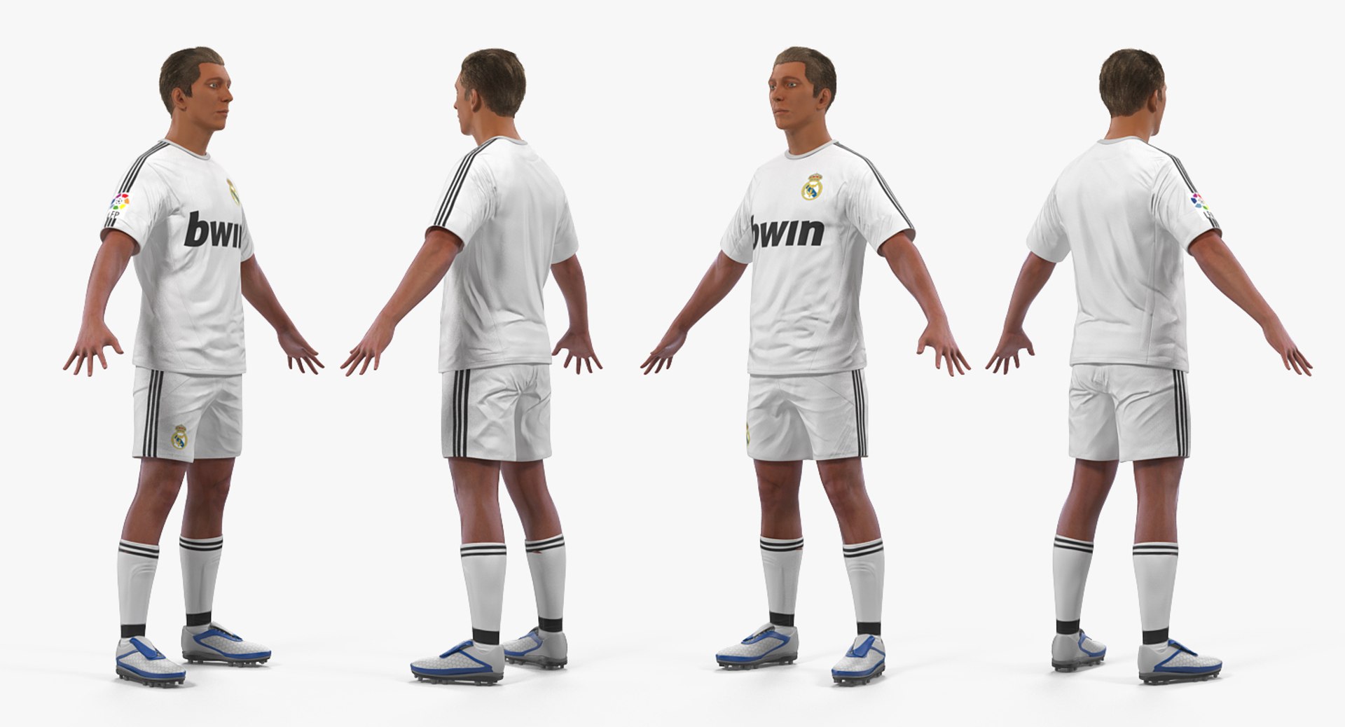 3D model soccer football player real - TurboSquid 1314162
