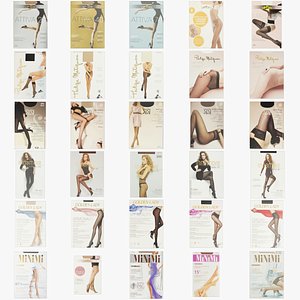 3D set pantyhose packs