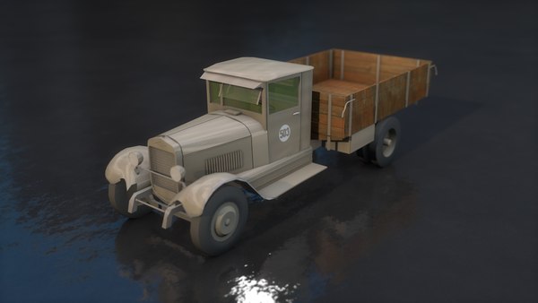 Zis 5 russian truck 3D model - TurboSquid 1474345