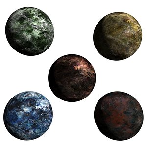 3d model moons mc-01