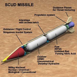 scud missile 3d max