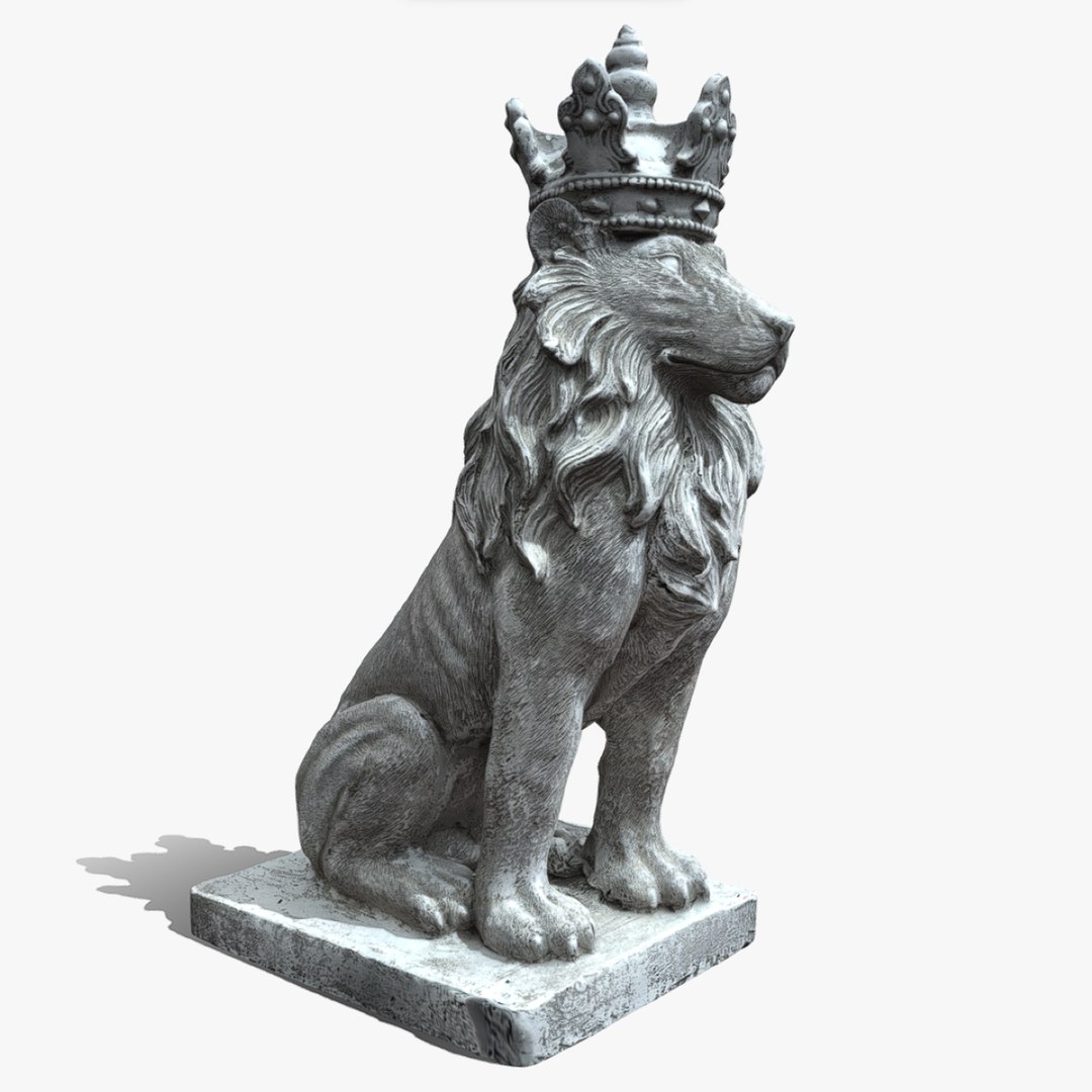 Lion statue model https://p.turbosquid.com/ts-thumb/ef/Tn2NyX/RG/searchimage1200x1200/png/1690894802/1920x1080/fit_q87/1c214524acbf50b01ed2ca2959472eb605002847/searchimage1200x1200.jpg