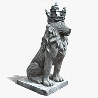 Lion statue
