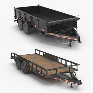 BigTex Heavy Duty Utility Trailer Collection 1