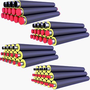 Underground Thermal Insulated Pipes v20
