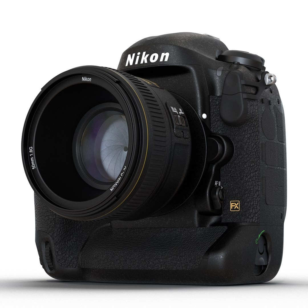 Nikon Cameras Model - TurboSquid 1154493