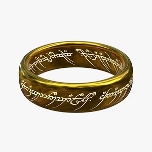 The One Ring 3D model