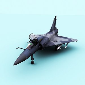 dassault mirage 2000 3D
