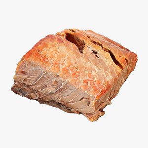 3D Salmon Piece