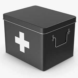 3D First Aid Tin Box