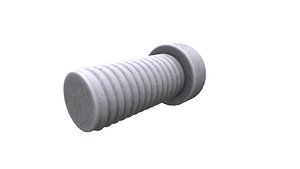 Allen nut 3D model