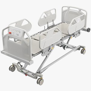 Hospital Bed 3D model