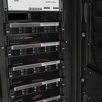 Chassis hosts array fence network host