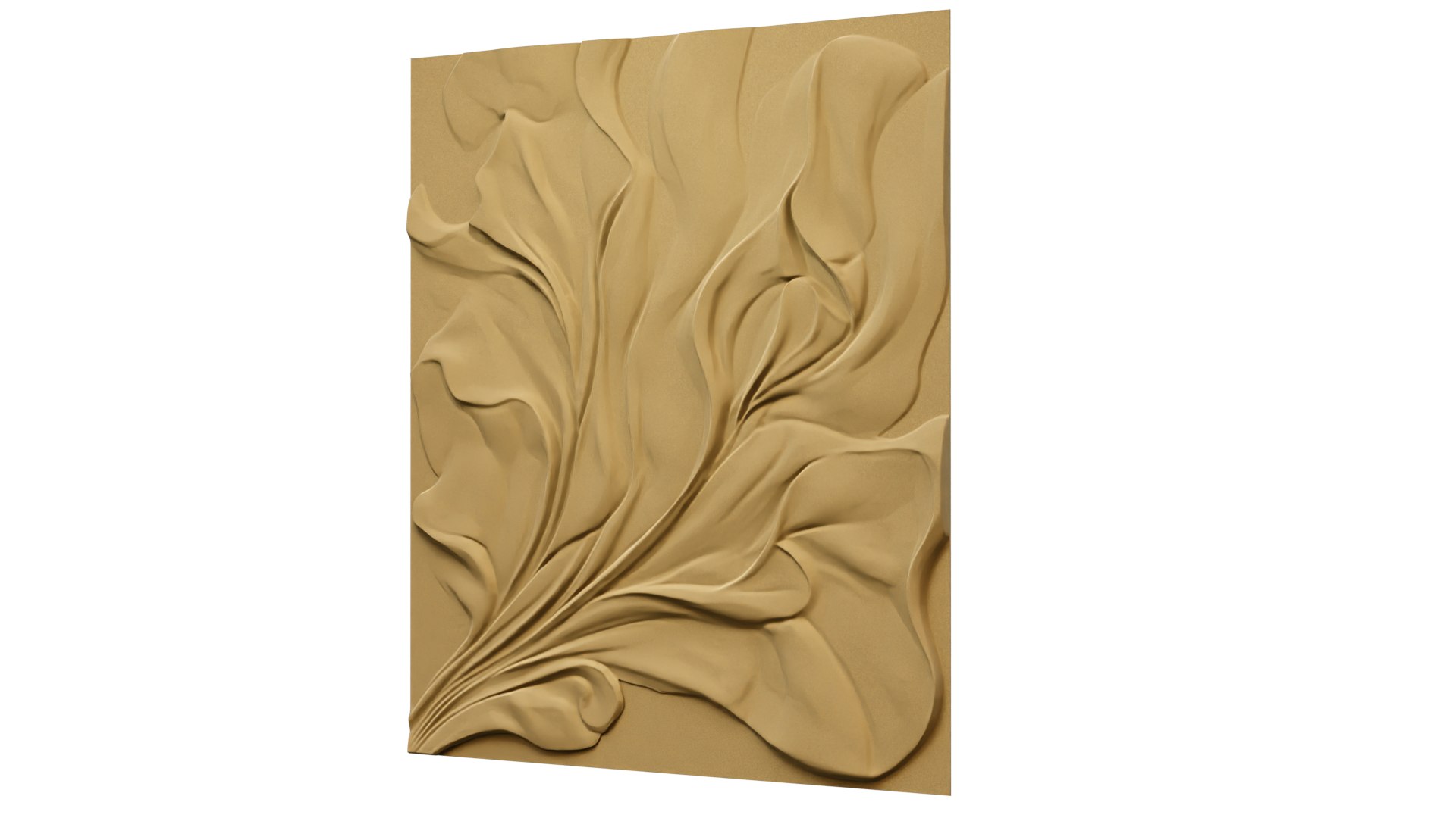 3D Model Modern Relief Panel Wall Decor Set STL Mural CNC 347 ...