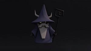 3D model witch