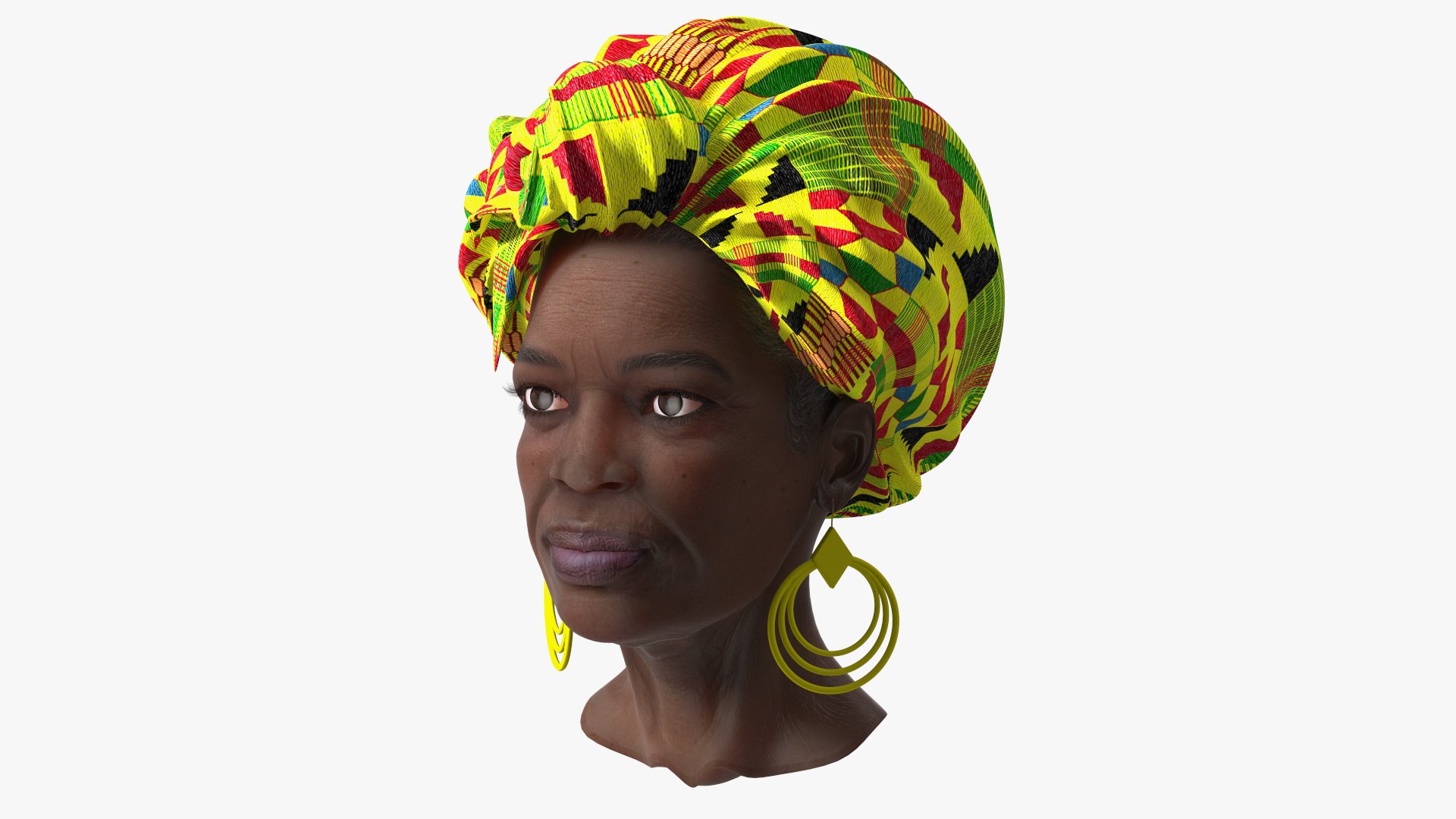 3D Model African Women Head - TurboSquid 1999854