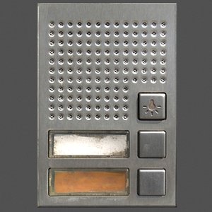 3dsmax intercom speaker