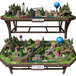 3D house building rails