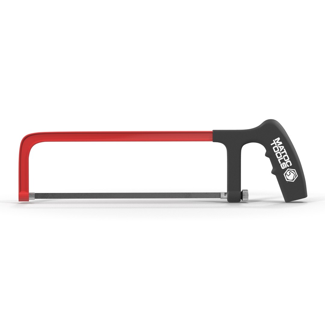 Hacksaw 3D Model 3D model preview