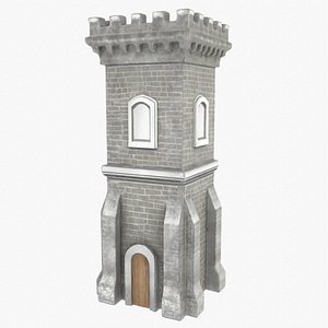 3D model Medieval Watchtower