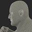 wrestler pose 1 3d model