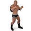 wrestler pose 1 3d model