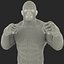 wrestler pose 1 3d model