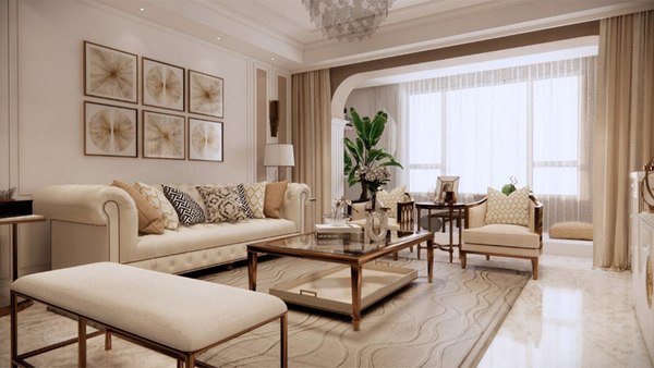 3D model LIVING ROOM