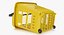 Shopping Baskets and Trolley Collection 7 3D model