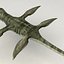 3d model pliosaurus rigged