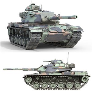 M60 Main Battle Tank 3D model
