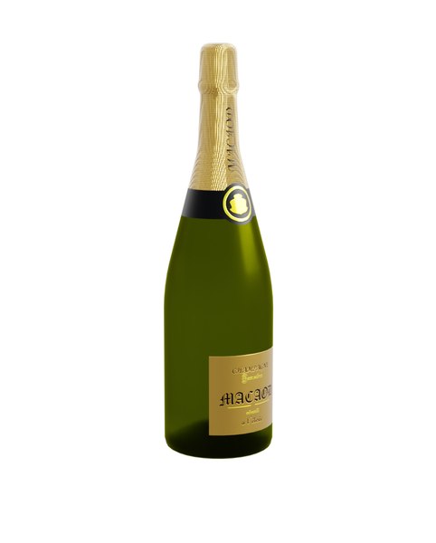 Champagne Bottle Blender Models for Download | TurboSquid