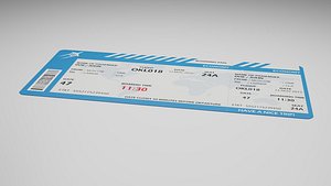 Flight ticket Boardingpass