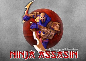 3D ninja assasin model