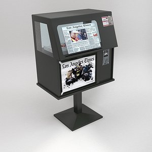 NEWPAPER VENDING MACHINE