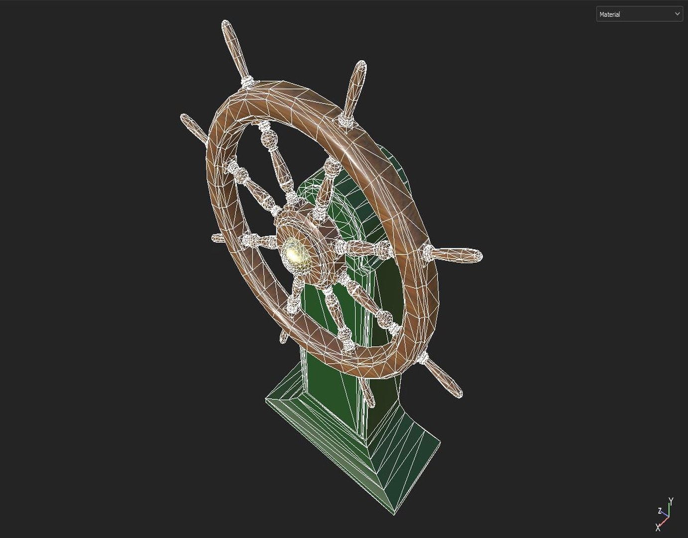 3D Rudder - TurboSquid 2246258