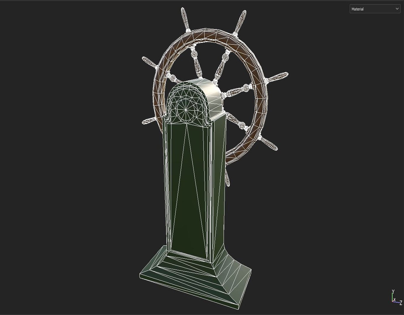 3D Rudder - TurboSquid 2246258