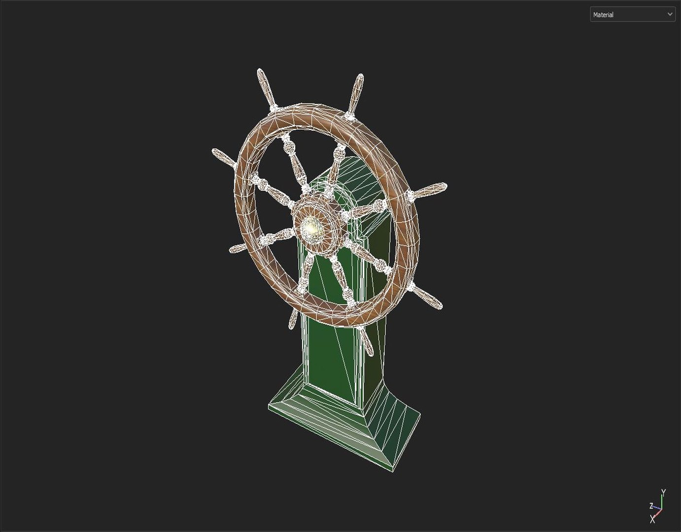 3D Rudder - TurboSquid 2246258