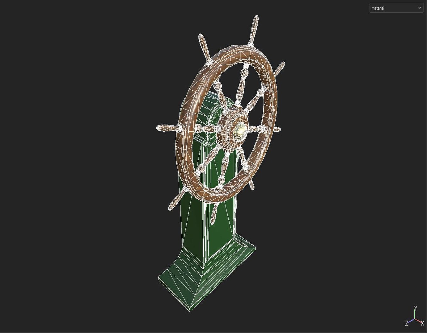 3D Rudder - TurboSquid 2246258