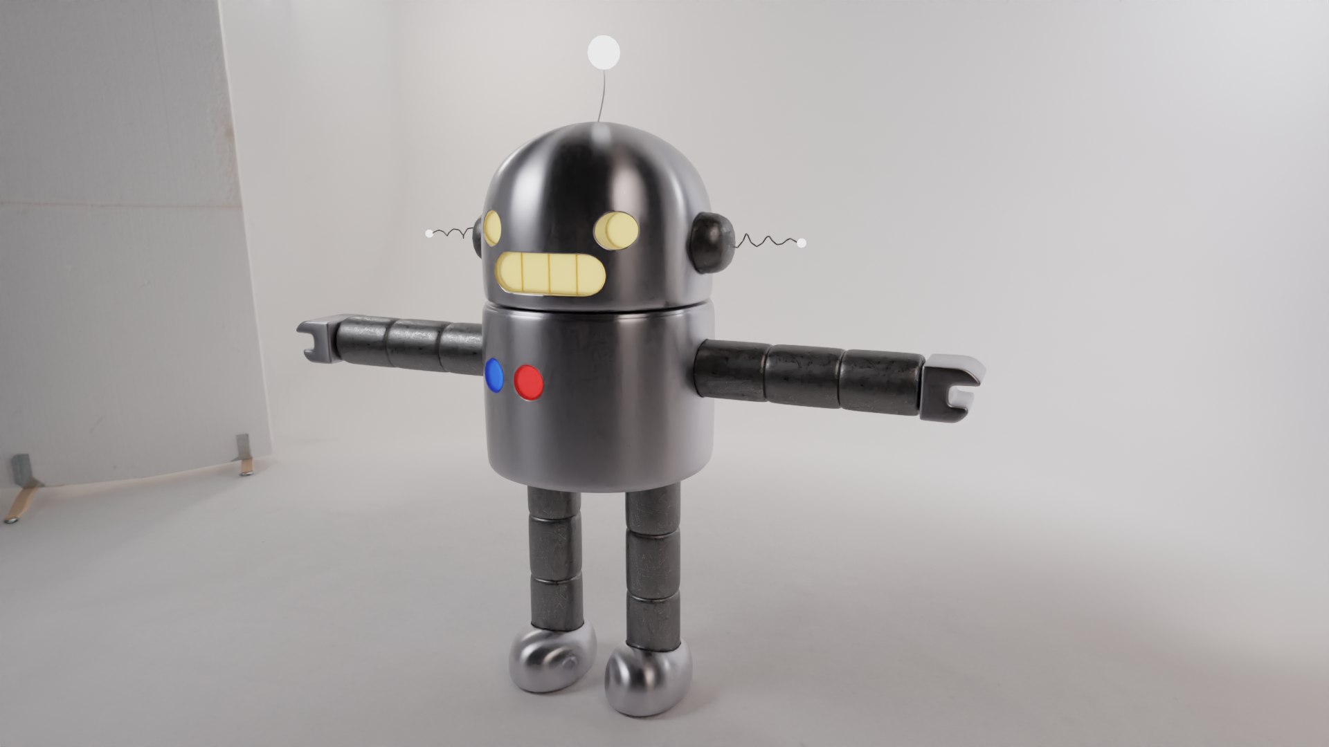 3D модель Fight Helper Mini Robot - TurboSquid 1922097