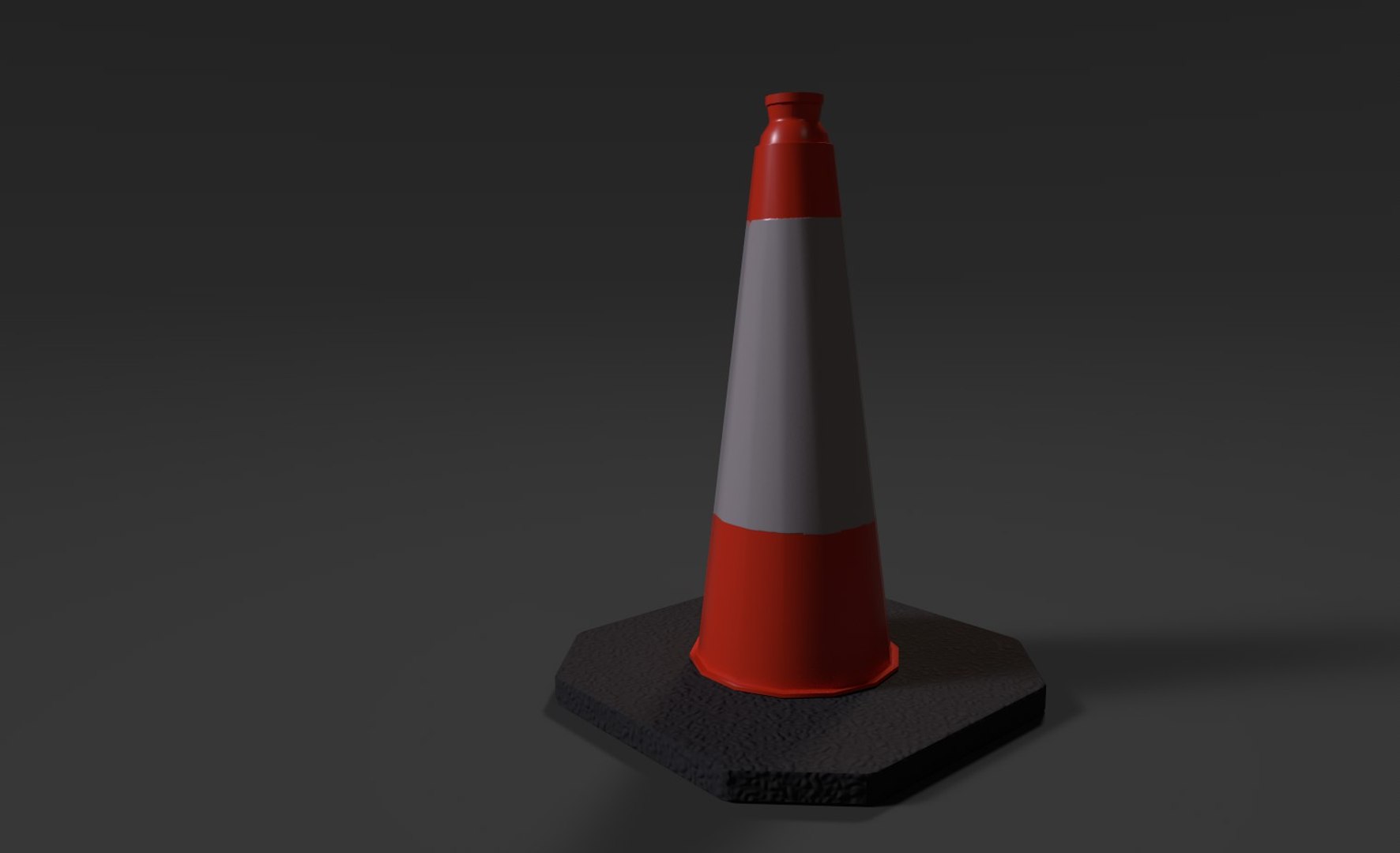Traffic cone 3D model - TurboSquid 1335319