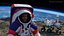 宇航服 NASA 宇航员 xEMU 行走姿势