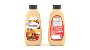 3D model Great Value Secret Sauce for Burgers and Dipping