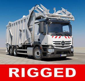 Mercedes Antos Garbage Rigged