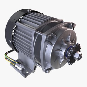brushless dc bldc motor 3D model