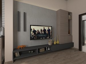 tv unit 3D