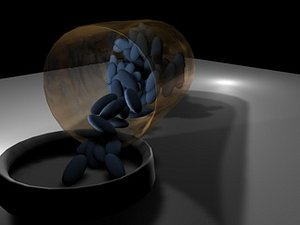 pill bottle.obj