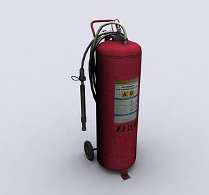 3d extinguisher model
