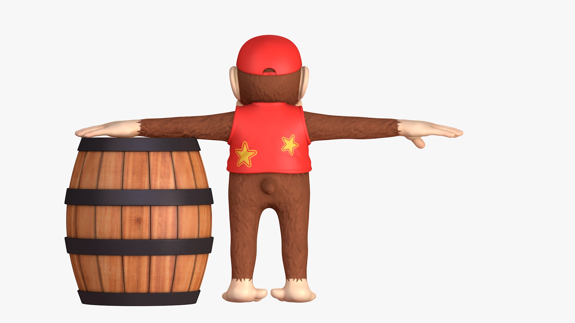 3D Kong Character - Donkey - TurboSquid 1605726