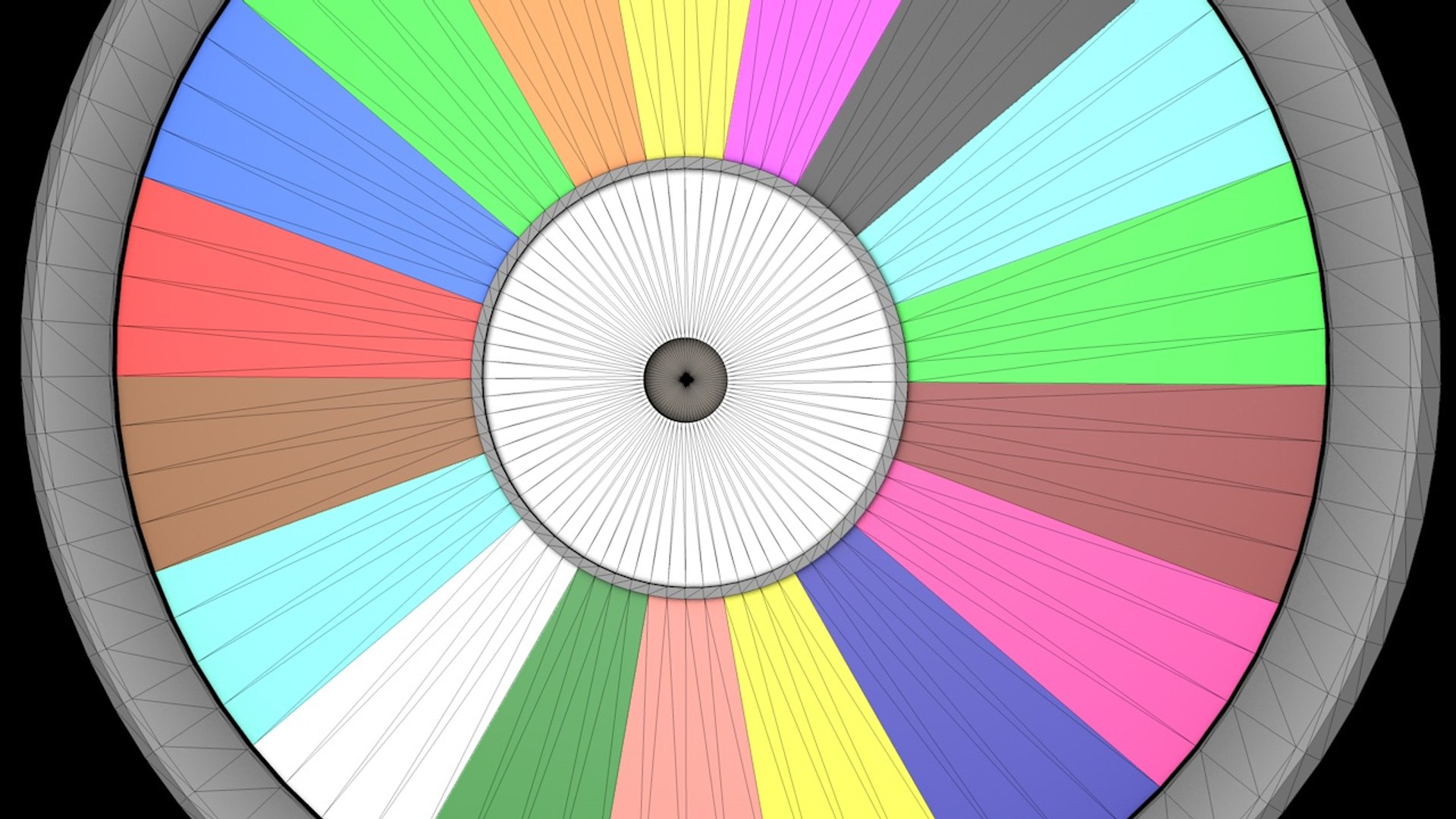 Wheel Rotated Games 3D Model - TurboSquid 1413076